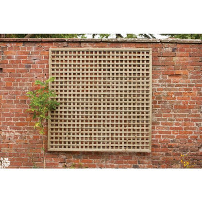 Forest Premium Framed Trellis 1.8m x 1.8m Treated Timber (Pack of 3)