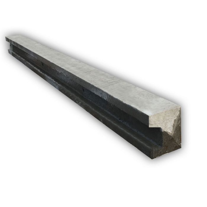 F P McCann Concrete Slotted End Fence Post 2745mm (9')
