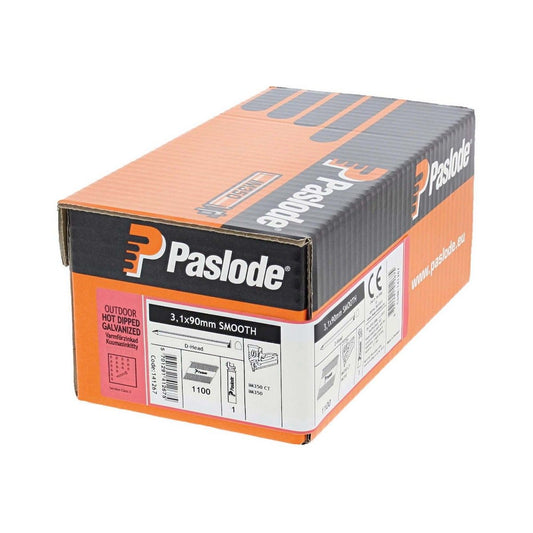 Paslode Impulse Nail Handy Pack ST 90 x 3.1mm HDGV (Pack of 1100)