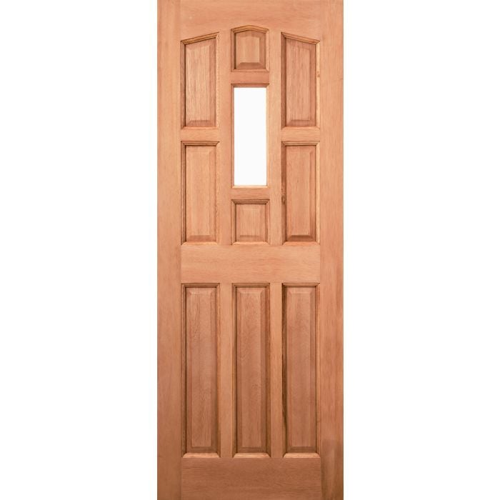 LPD York 1L Unglazed M&T External Door 1981 x 838mm Unfinished Hardwood