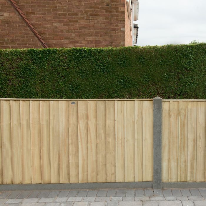 Forest Pressure Treated Closeboard Fence Panel 6ft x 5ft (1.83m x 1.52m) - Pack of 4