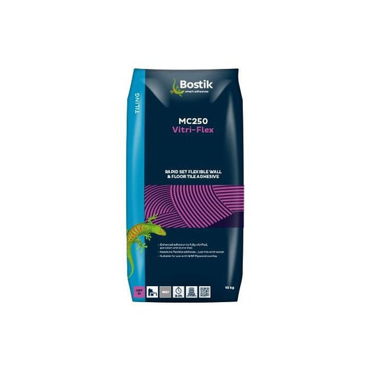 MC250 Vitri-Flex Rapid Set Flexible Wall & Floor Tile Adhesive 20kg - Grey