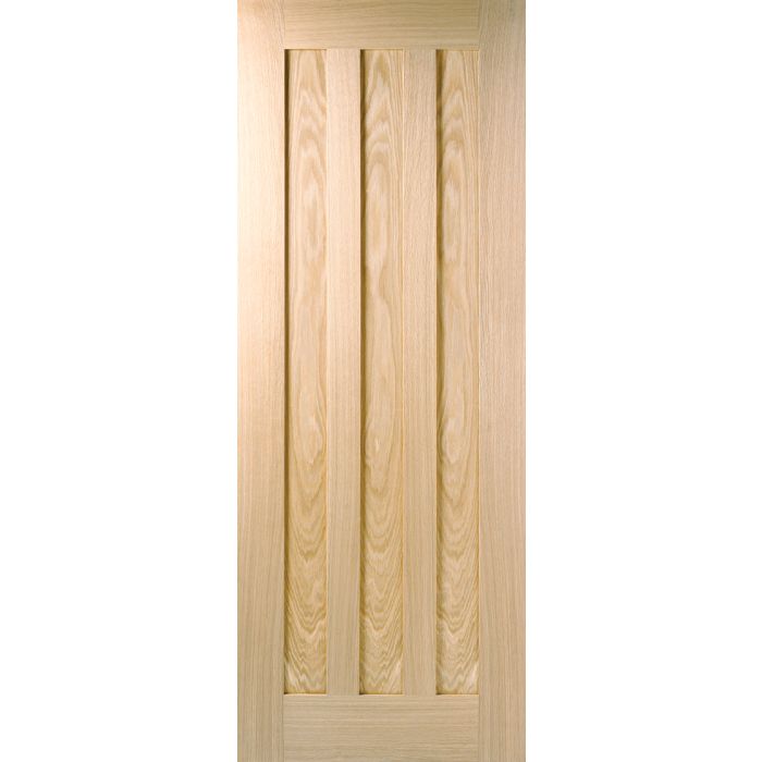 Idaho Solid Core Internal Door - Unfinished - 3P 1981 x 686mm Oak IDAOAK27