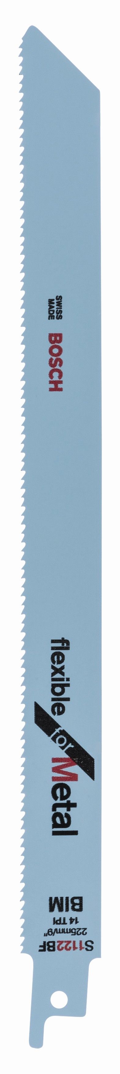 Bosch Sabre Sawblades for Metal (5 Pack) S1122BF