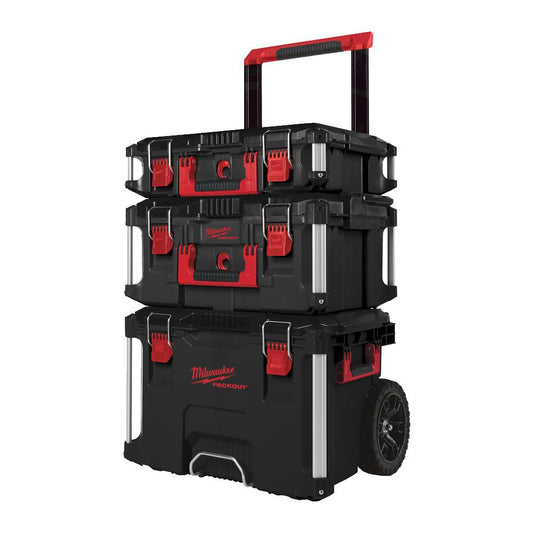 Milwaukee PACKOUT™ 3 Piece Tool Storage Box Set