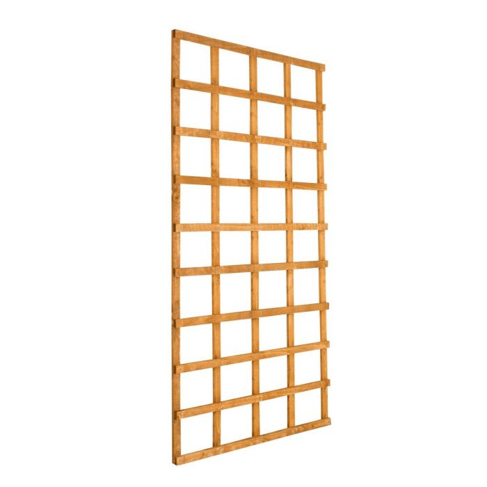 Forest Heavy Duty Trellis 183 x 91cm Treated Golden Brown (Pack of 4)