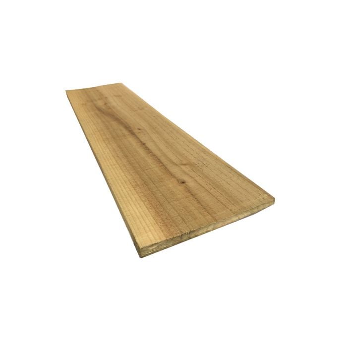 Treated Featheredge Board Ex 22 x 150 x 1650mm Green