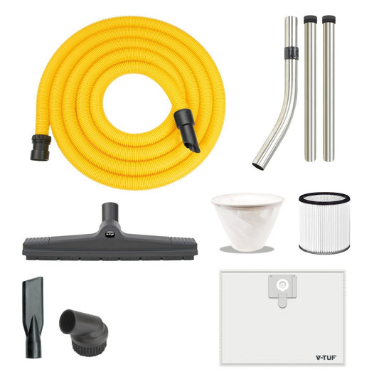 V-TUF MAXI H-CLASS Industrial Dust Extractor Vacuum Cleaner (110V_2400W_80ltr)