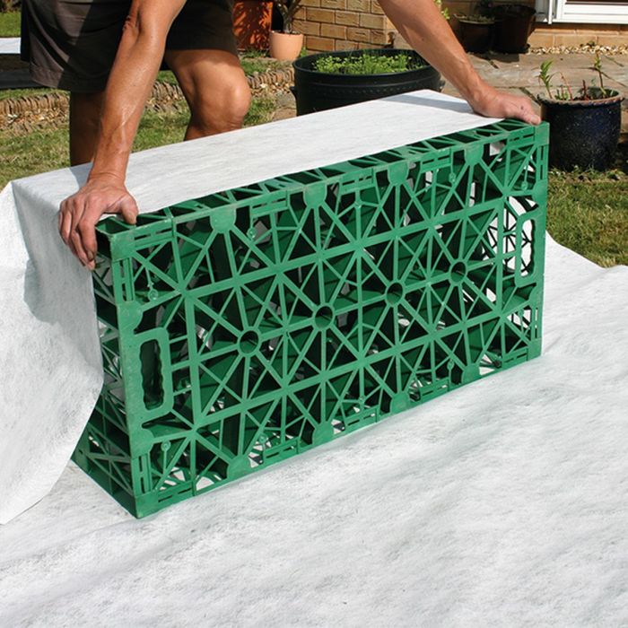 Stratacheck Drainage Membrane 2 x 25mtr - White