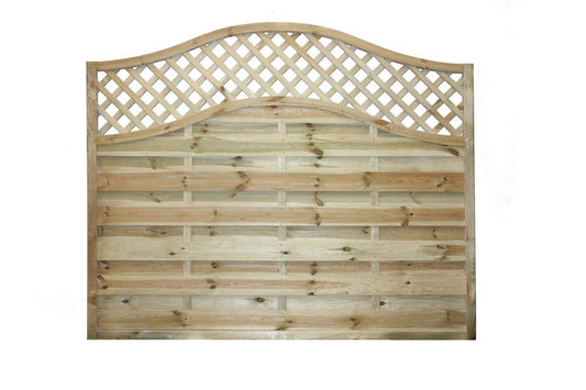 Tafs Pressure Treated Sussex Wave Fence Panel 1800 x 1200mm