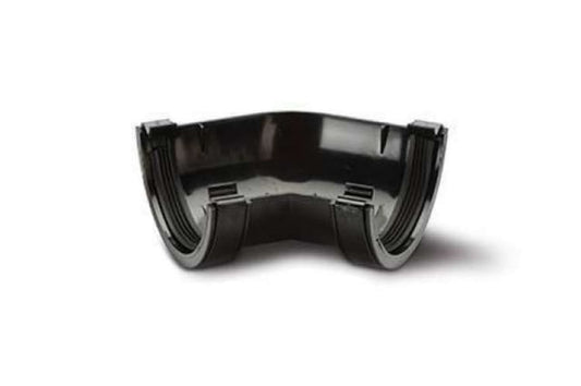 112mm Half Round Angle 135 Degree Black – Smooth & Reliable Gutter Direction