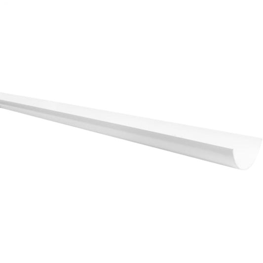 112mm Half Round Gutter White 4m – Durable & Reliable Rainwater Channel