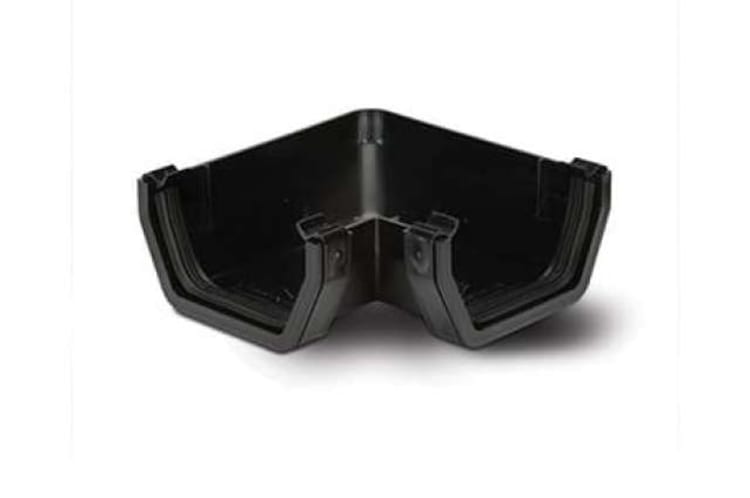 114mm Square Angle 90 Degree Black – Efficient Rainwater Direction