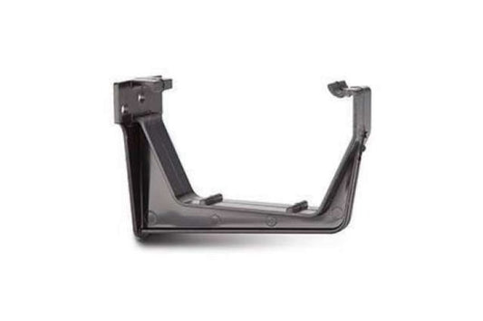 114mm Square Fascia Bracket Black – Strong & Reliable Gutter Support