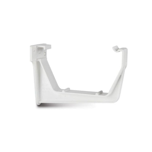114mm Square Fascia Bracket White – Strong and Reliable Gutter Support