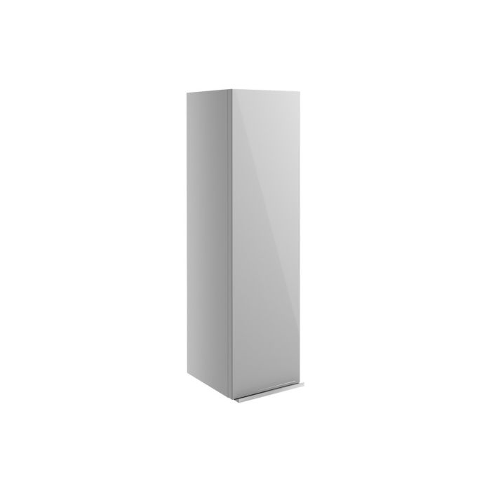 Avon Wall Unit 200mm - Light Grey Gloss
