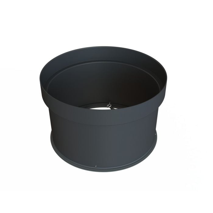 PolySewer Telescopic Riser Adaptor 450mm - Black - SFATA