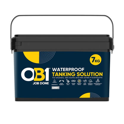 OB1 Waterproof Tanking Solution 7kg - Grey