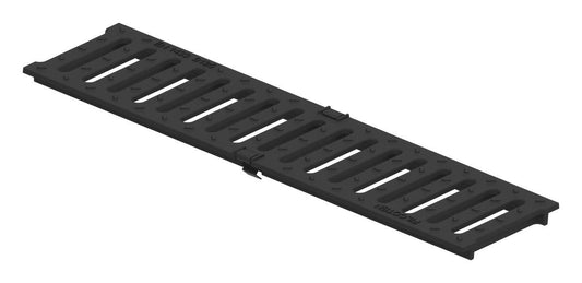 NW100 Self Channel 1000mm with B125 Ductile Iron Heelsafe Grate