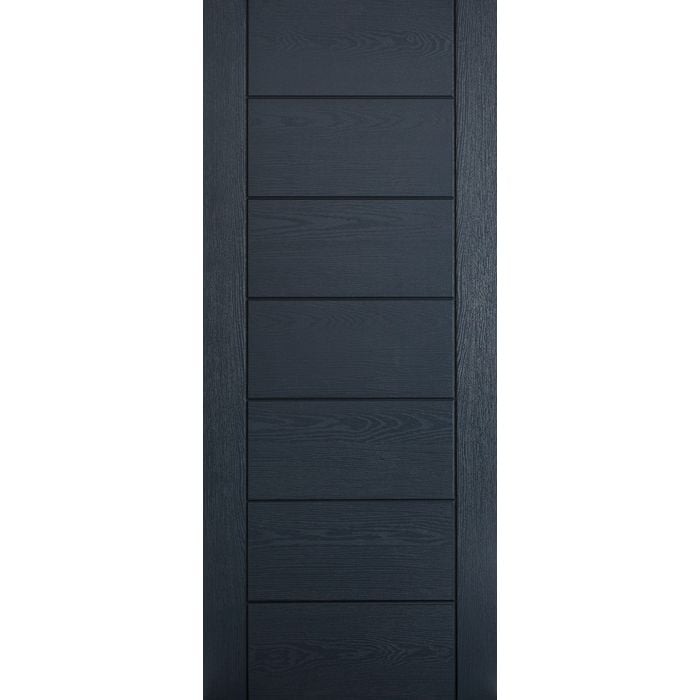 Modica GRP External Door - 1981 x 838mm Grey GRPMODGRE33