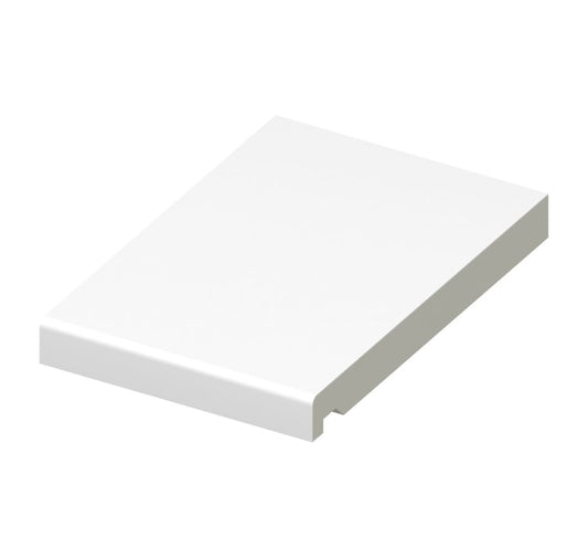16mm Flat White Fascia Board 200mm x 5m – Durable & Clean Roof Edge