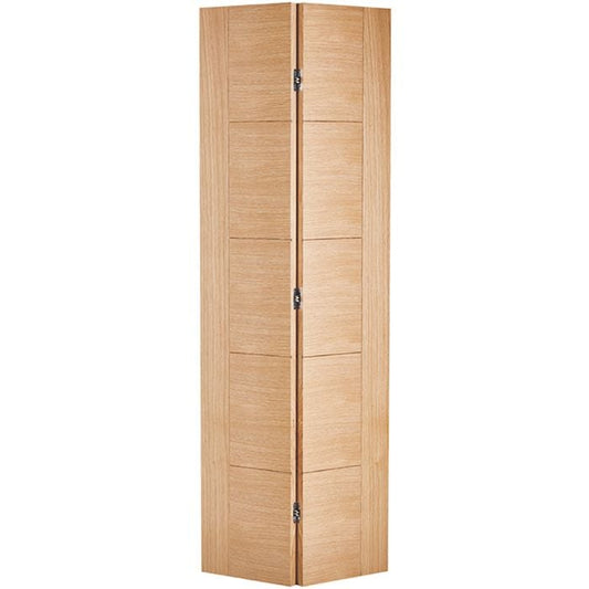 LPD Vancouver Bi-Fold Internal Door 1981 x 762mm Pre-Finished Oak