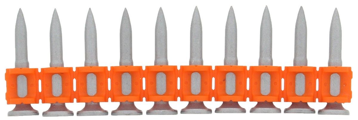 Spit Pins Collated Steel & Concrete 50mm (10 Strip)
