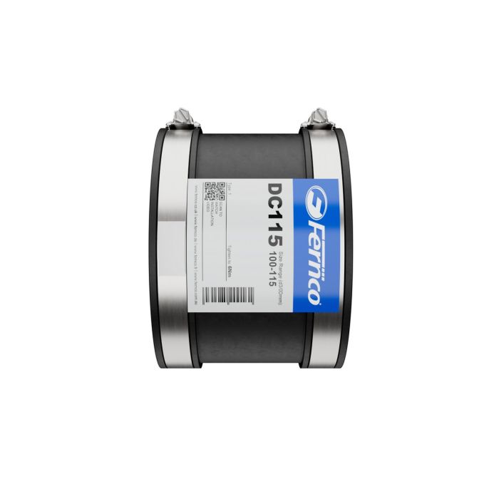Fernco Drain Coupling 100-115mm