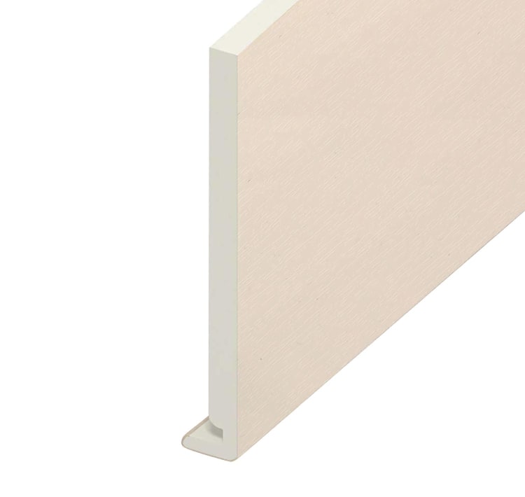 18mm Plain Cream Double Fascia Board 450mm x 5m – Durable & Elegant Roof Edge Solution