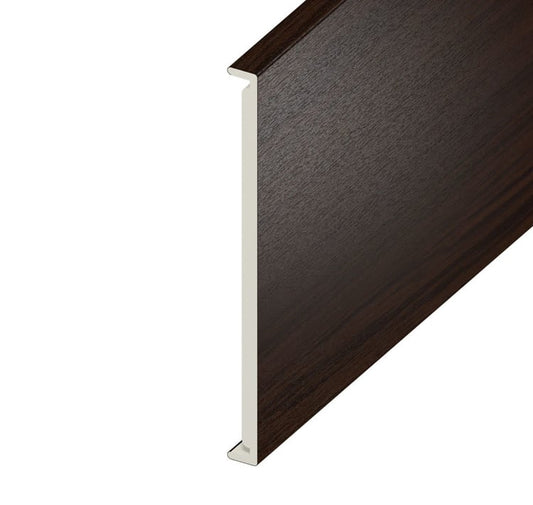 18mm Plain Rosewood Double Fascia Board 350mm x 5m – Strong & Elegant Roof Edge Solution