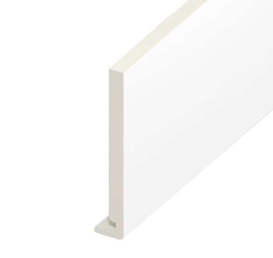 18mm Plain White Fascia Board 175mm x 5m – Classic & Durable Roof Edge Finish