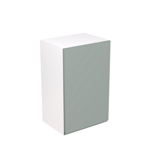 KitchenKit Flatpack J-Pull Wall Cabinet 450mm - Ultra Matt Sage Green