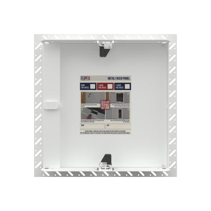 1 Hour Fire Rated White Beaded Frame Metal Access Panel 1200mm x 600mm – Safe Ceiling & Wall Access