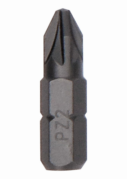 Bosch Extra Hard Screwdriver Bits PZ2 x 25mm in Tic Tac Box (25 Pieces)