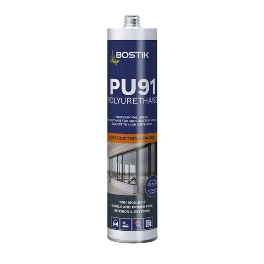 Bostik Pro Sealants PU91 Construction Sealant 300ml - Grey