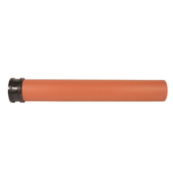 Hepworth Clay SuperSleve Pipe with Coupling - 225mm x 2mtr