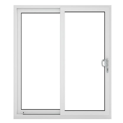 Crystal uPVC Sliding Patio (Right to Left) incl. 150mm Cill 2390 x 2090mm Clear - White