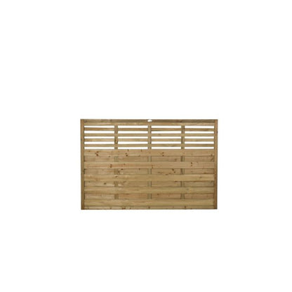 Forest Decorative Kyoto Fence Panel 1.8m x 1.2m Treated Timber (Pack of 5)