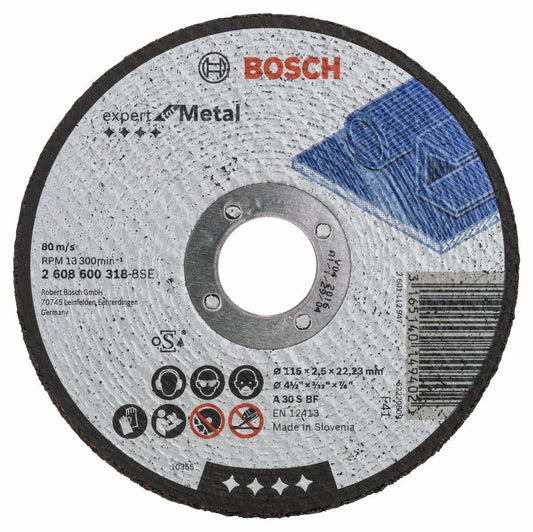 Bosch Metal Bore Flat Cutting Disc 300 x 20mm