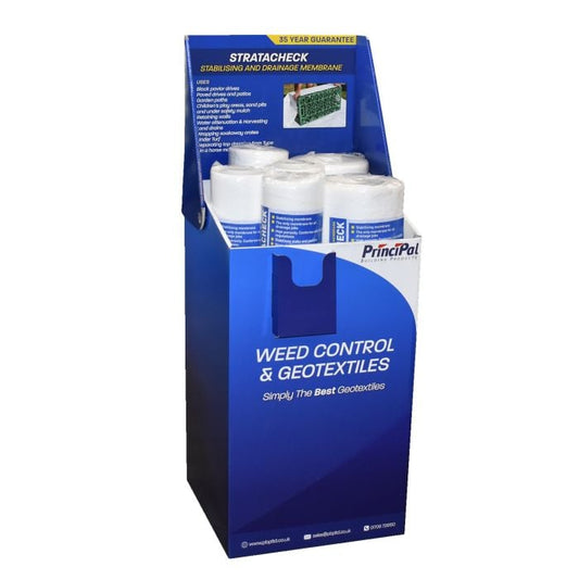 Stratacheck Drainage Membrane 2 x 25mtr - White