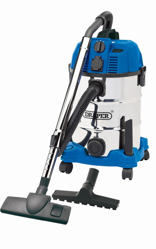 Draper Wet/Dry Vacuum Cleaner - 30ltr, 230V