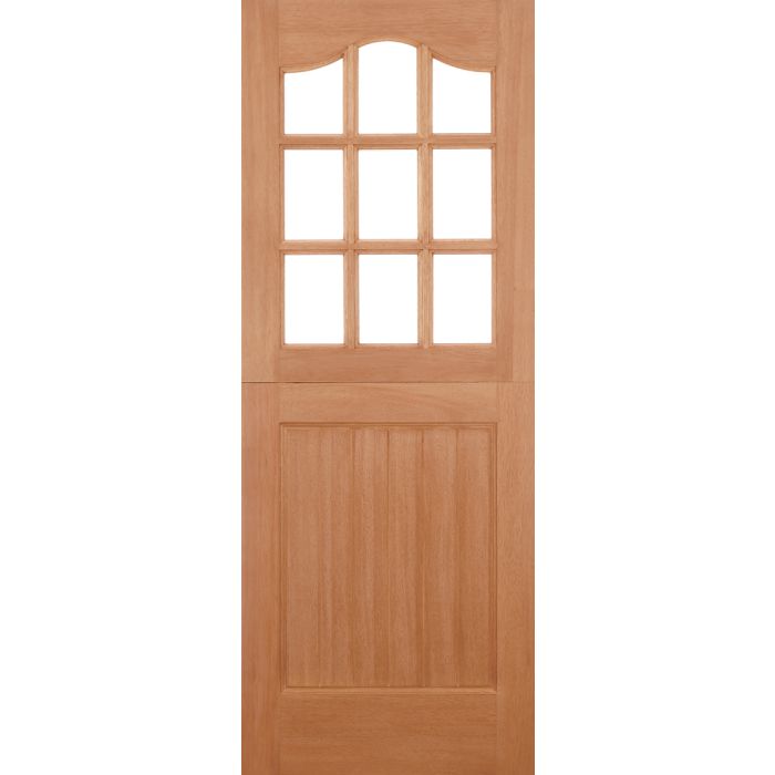 LPD Stable 9L Unglazed M&T External Door 1981 x 762mm Unfinished Hardwood