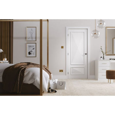 LPD Knightsbridge 2P Internal Door 1981 x 838mm White Primed Plus