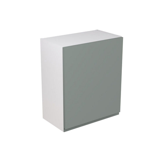 KitchenKit Flatpack J-Pull Wall Cabinet 600mm - Ultra Matt Sage Green