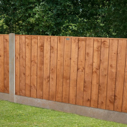 Forest Closeboard Fence Panel 6ft x 4ft (1.83m x 1.22m) - Pack of 5