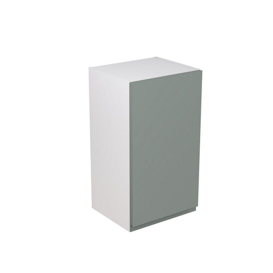 KitchenKit Flatpack J-Pull Wall Cabinet 400mm - Ultra Matt Sage Green