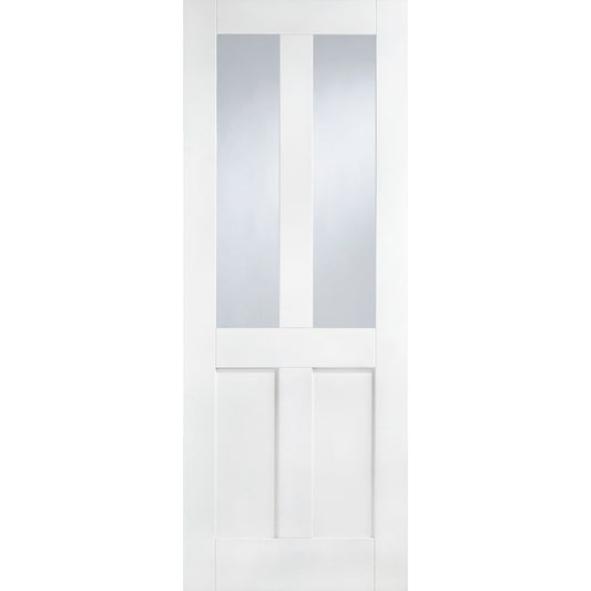 LPD London 2L Glazed Internal Door 1981 x 686mm Primed White