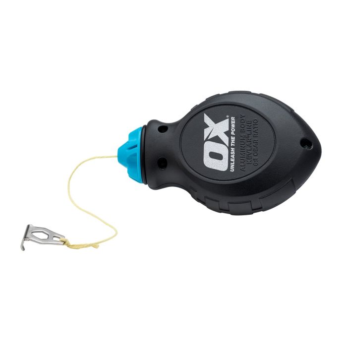 Ox Pro Aluminium Kevlar Chalk Line Reel & Refill