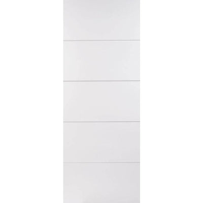 LPD Horizontal Four Line Internal Door 1981 x 838mm Primed White