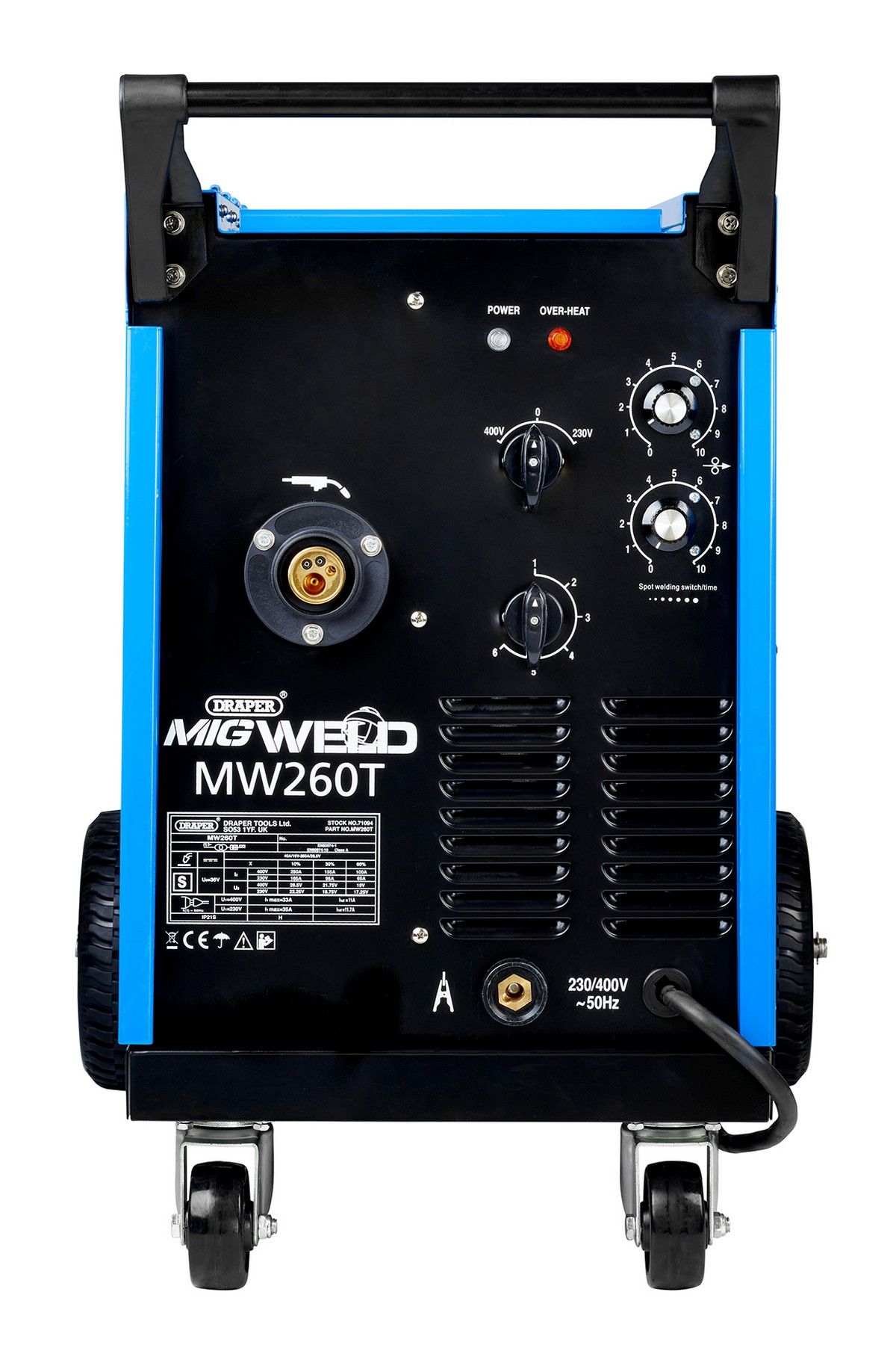 Draper MIG Welder - 230V, 250A